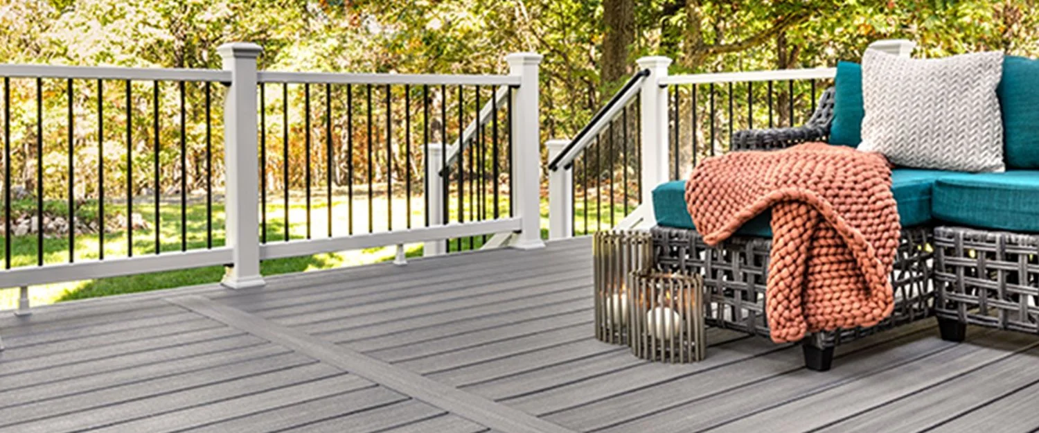 Trex Enhance Composite Railing in Classic White