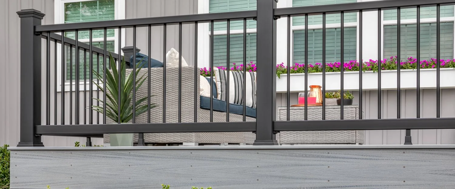 Trex Charcoal Black installed deck