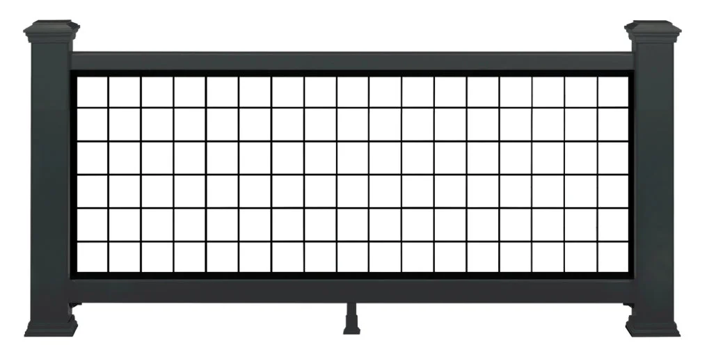 Mesh Charcoal Black panel