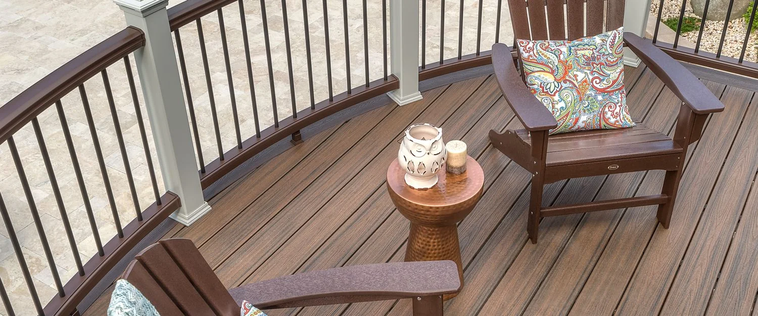 Transcend round aluminum balusters