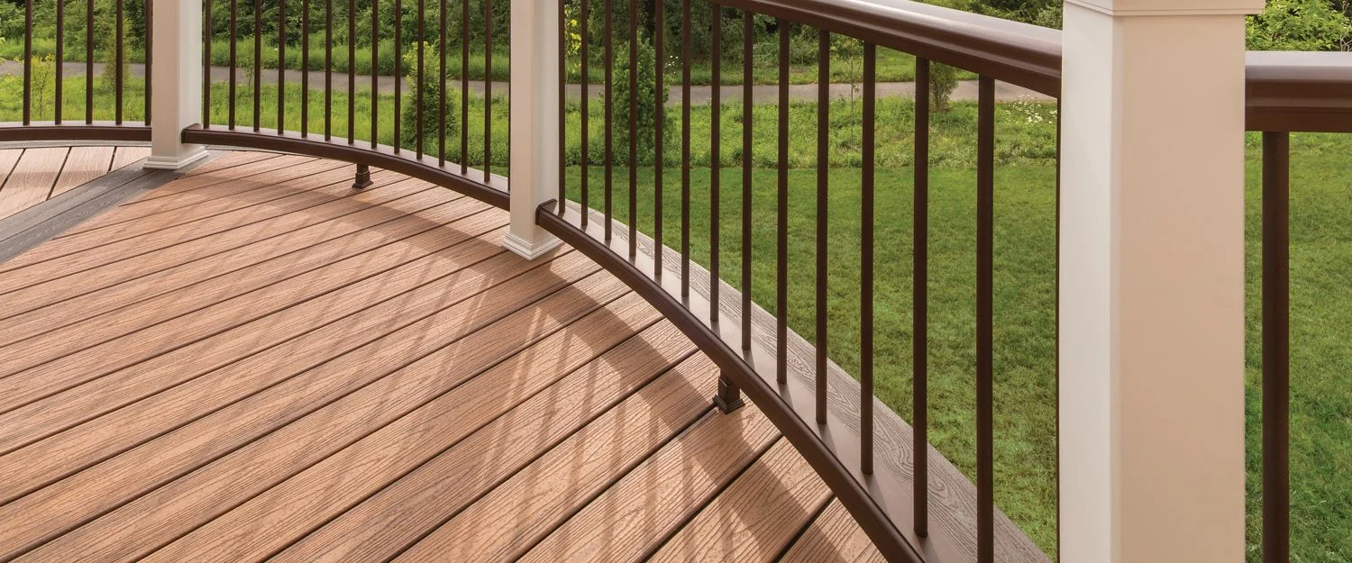Trex Transcend railing installation