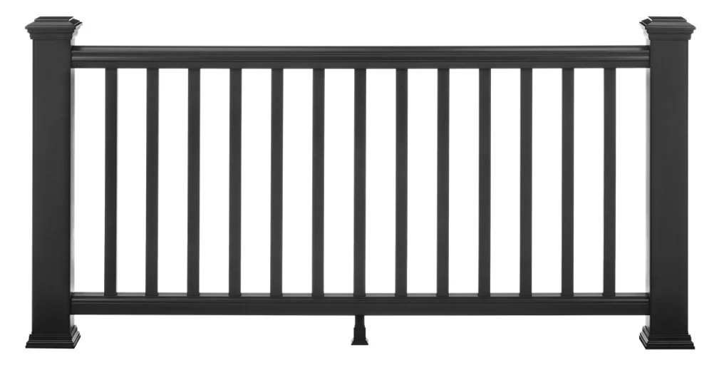 Transcend Charcoal Black railing panel